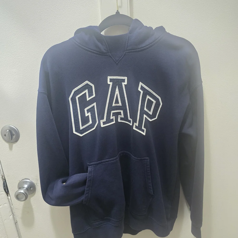 GAP TEEN Dark Blue Logo Hoodie